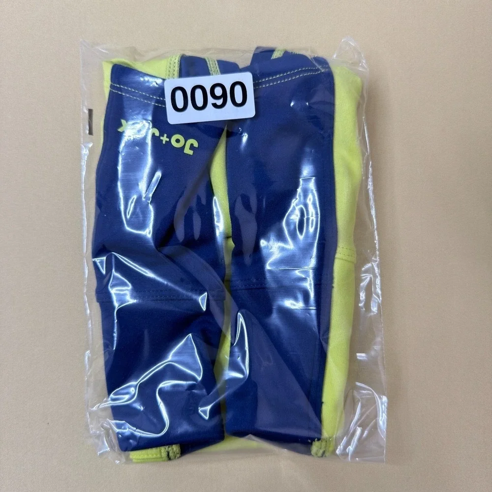 Jo+Jax Model Shorts Youth Small Yellow‎ Blue High Waisted Dance Briefs Like New